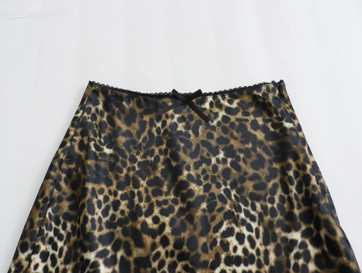 Women's Fashion Leopard Midi Skirt Holiday Women Skirt Long Skirt Stylish Elegant Skirts Vintage High Waist Skirts