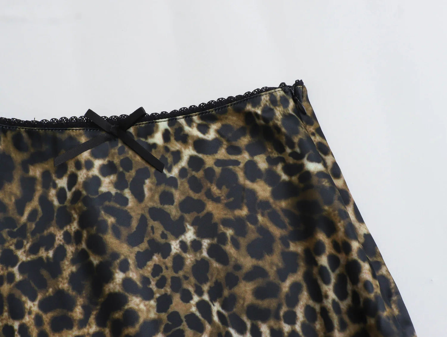 Women's Fashion Leopard Midi Skirt Holiday Women Skirt Long Skirt Stylish Elegant Skirts Vintage High Waist Skirts